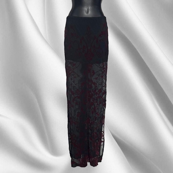Dolls Kill Dresses & Skirts - Widow Death Unites Us Maxi Skirt